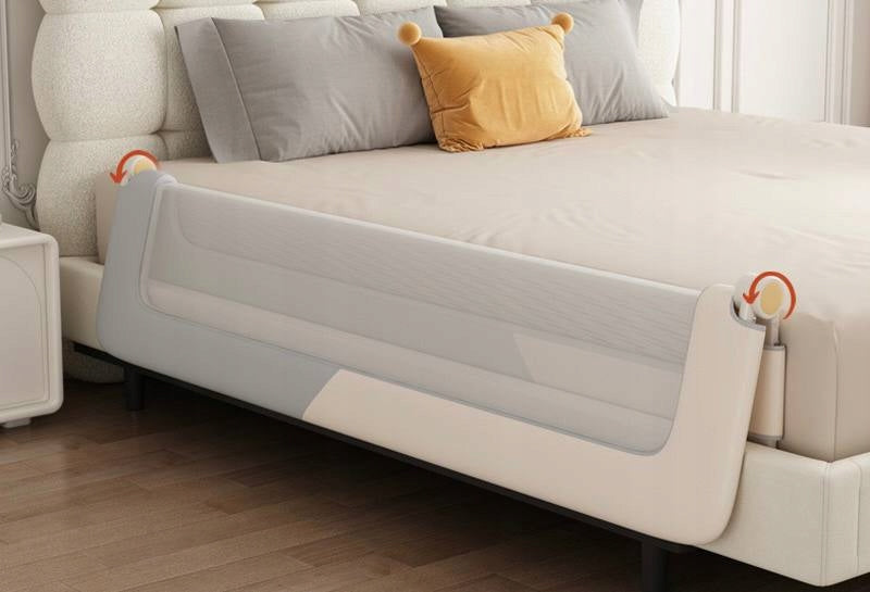 Protective barrier for bed Lapchu 150*66 cm grey Brand Lapchu