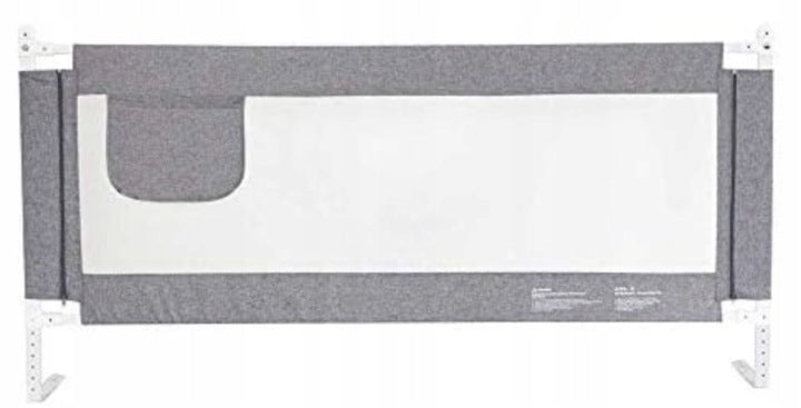 Protective barrier for bed ZEHNHASE 200 cm Grey Adjustable Packaging status original
