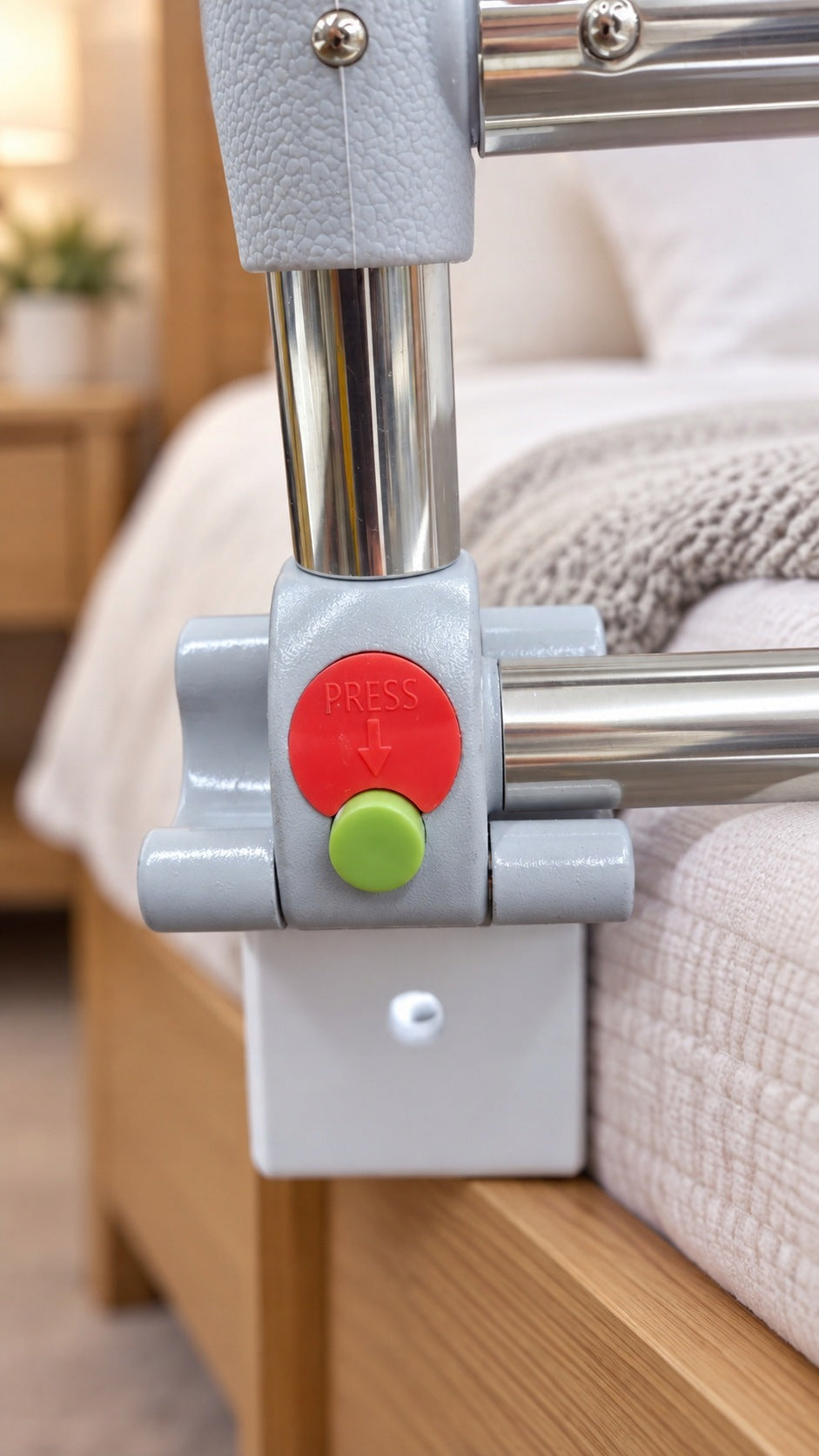 Protective barrier for bed,for the elderly,people with disabilities 90.5cm Packaging status original