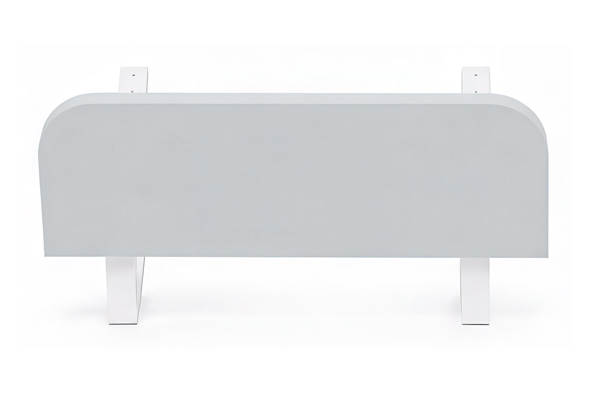 Protective barrier for bed grey 120 cm Protection against falling out Packaging status original