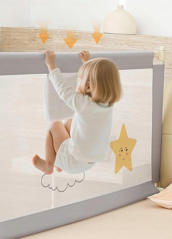 Protective barrier for children's bed Protection against falling out 2x200 +190 Product weight with unit packaging 3 kg