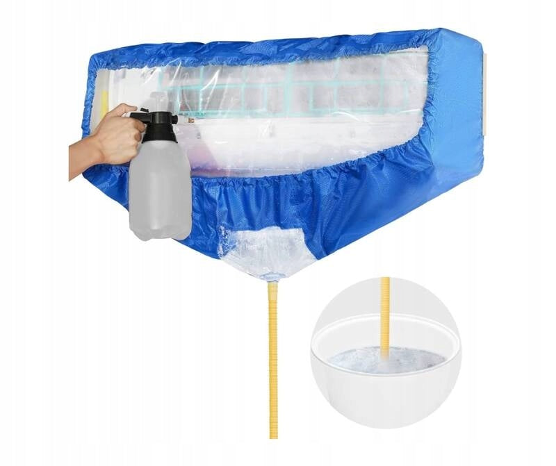 Protective cover for cleaning, air conditioning service 100 S