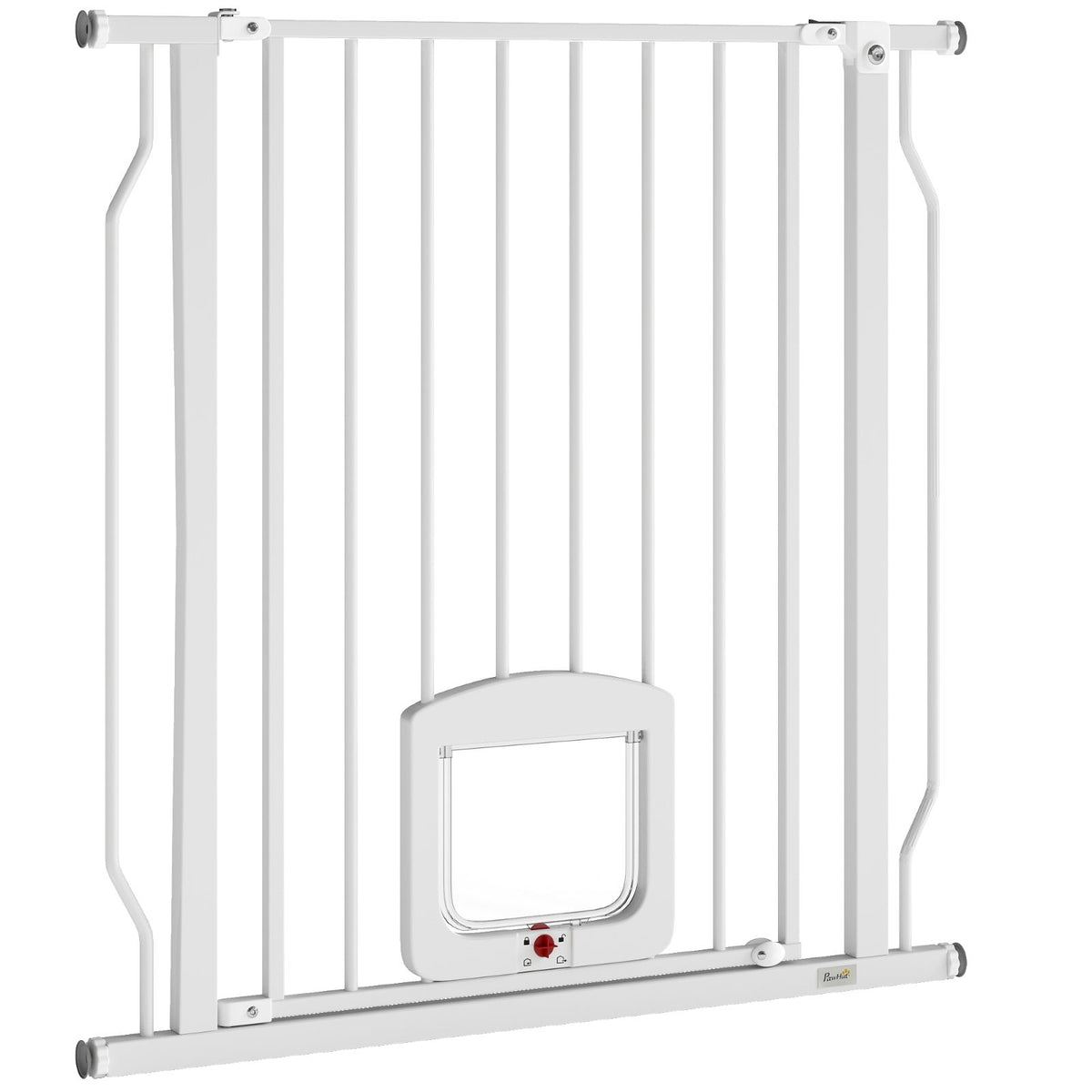 Protective gate for animals with cat door 75-85 cm Brand no brand