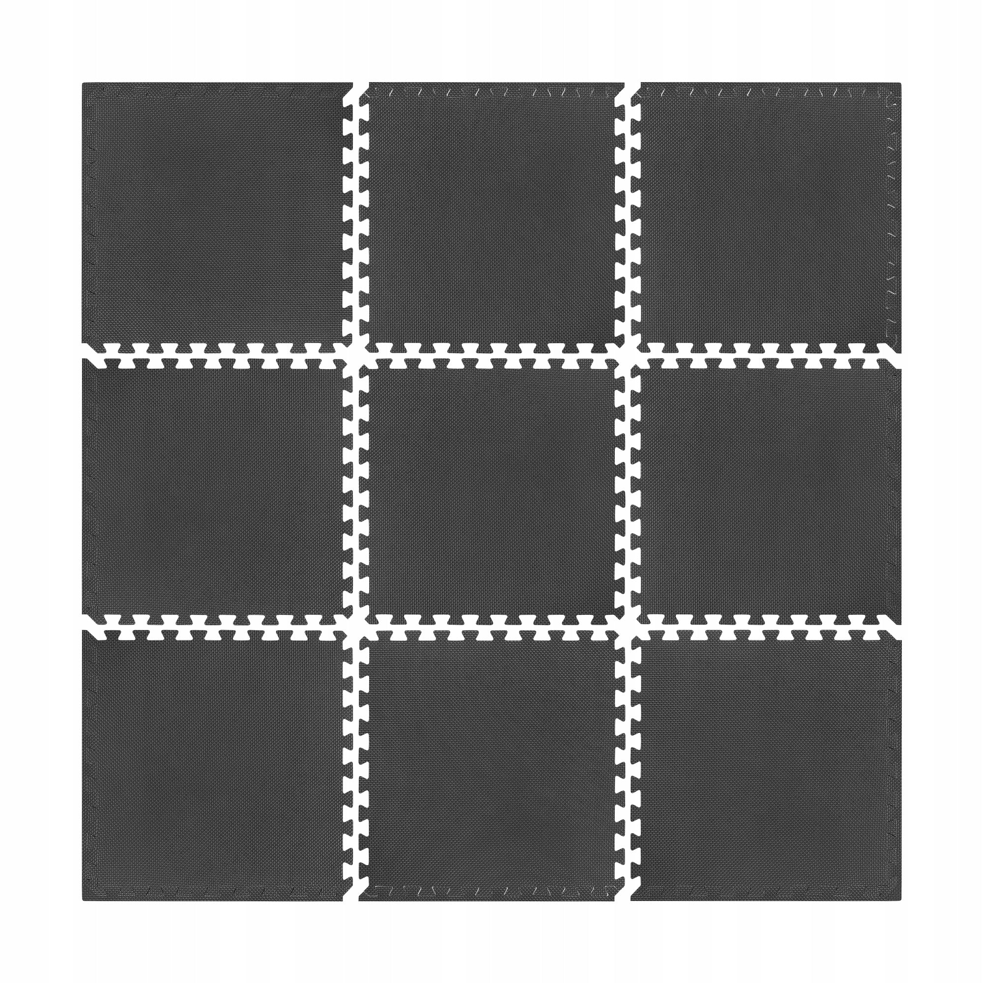 Protective mat for fitness equipment for gym puzzle 9 pcs Rebel Manufacturer code RBA-3153-9