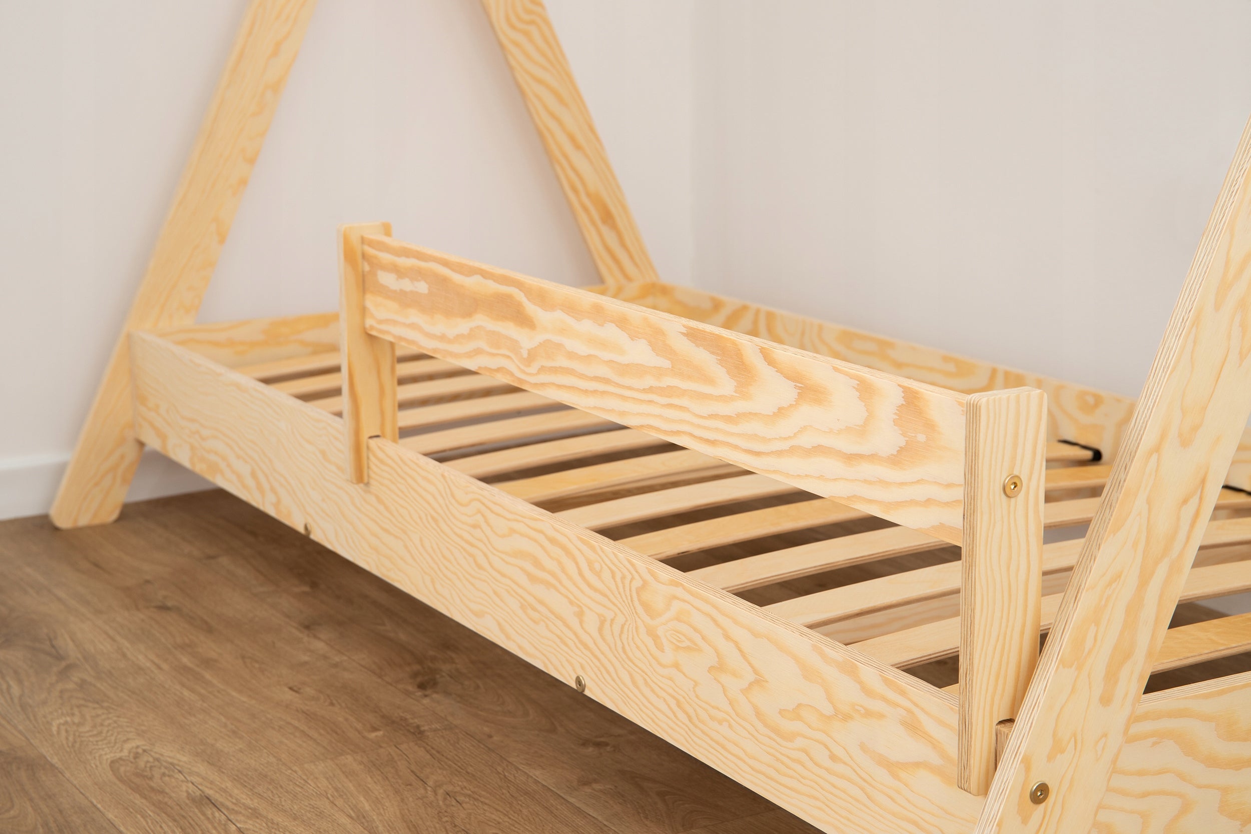 Protective railing for beds - BR 80cm - WOODEN Color other