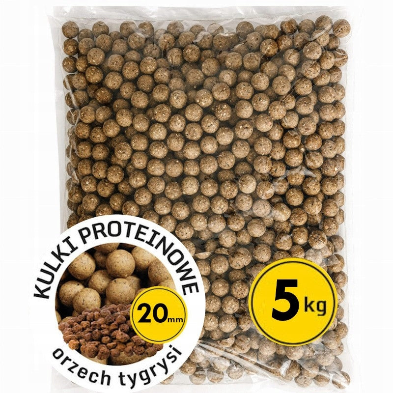 Protein Balls Bait Walnut Tigers 20mm 5kg Carp Target