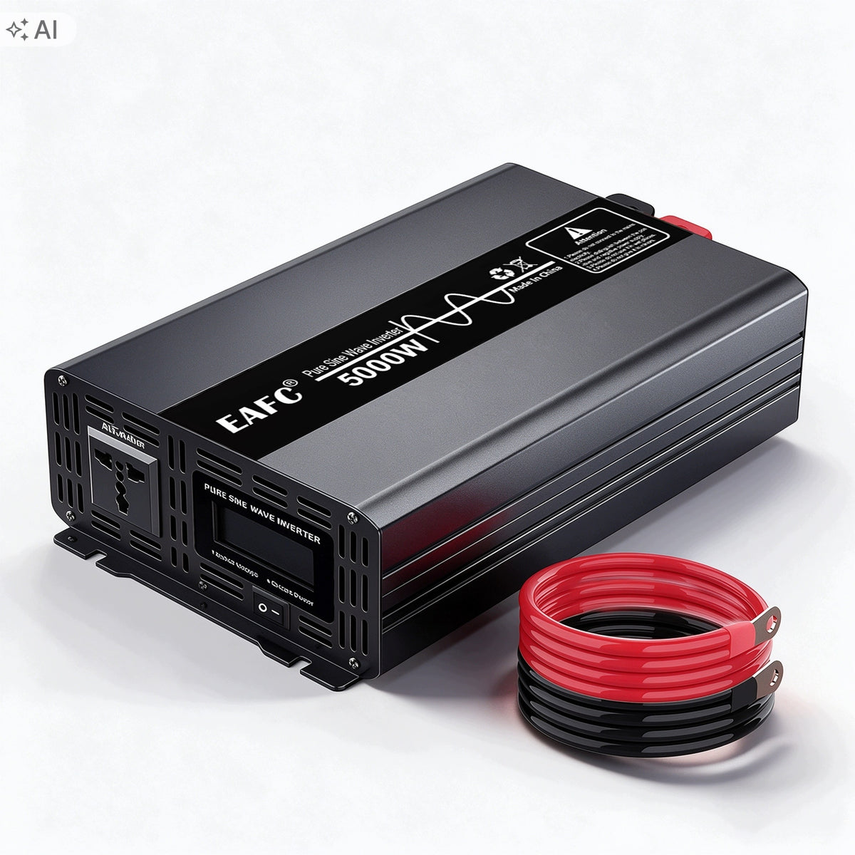Przetwornica 12V 230V 5000W Czysta sinusoida do urządzeń elektrycznych