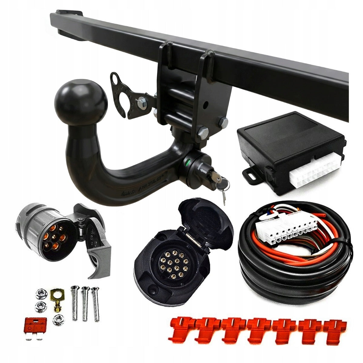Pull-out Towing Hook + Module 13PIN Chrysler Pacifica 2 II 2016-> 1800kg