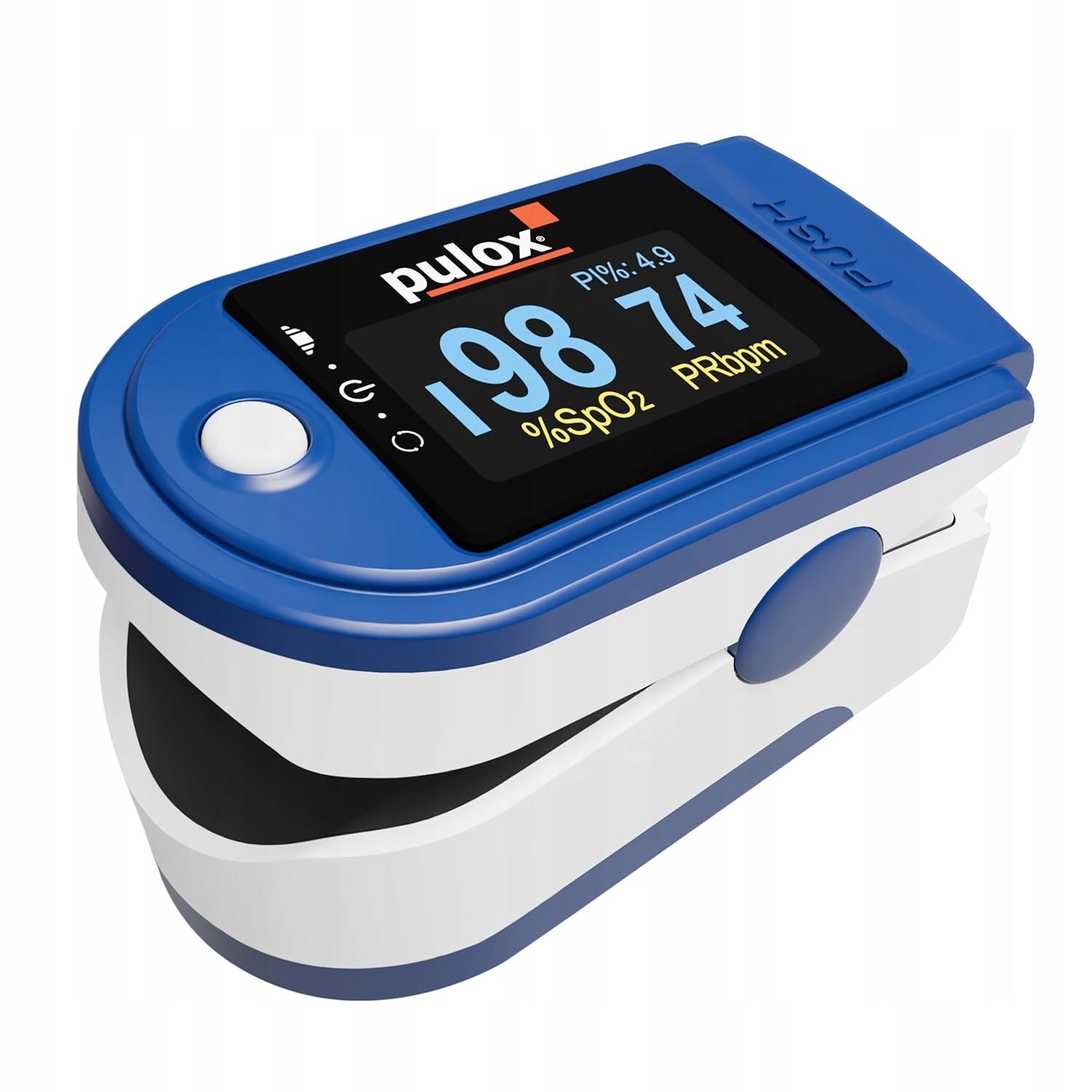 Pulox PO-200 Finger Pulse Oximeter SpO2 LCD Pulse + Batteries | PO-200 Solo