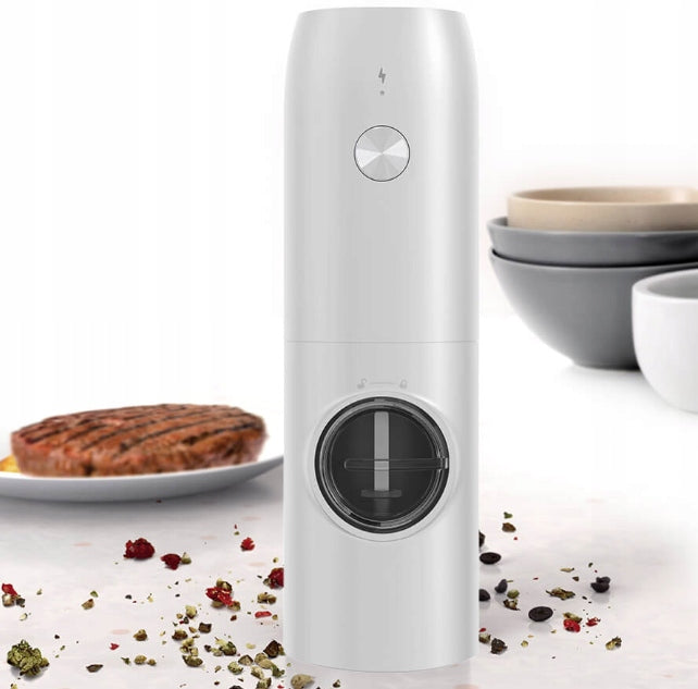Pulse Electric Grinder for Shredding Pepper Salt Spices USB Brand Maestro