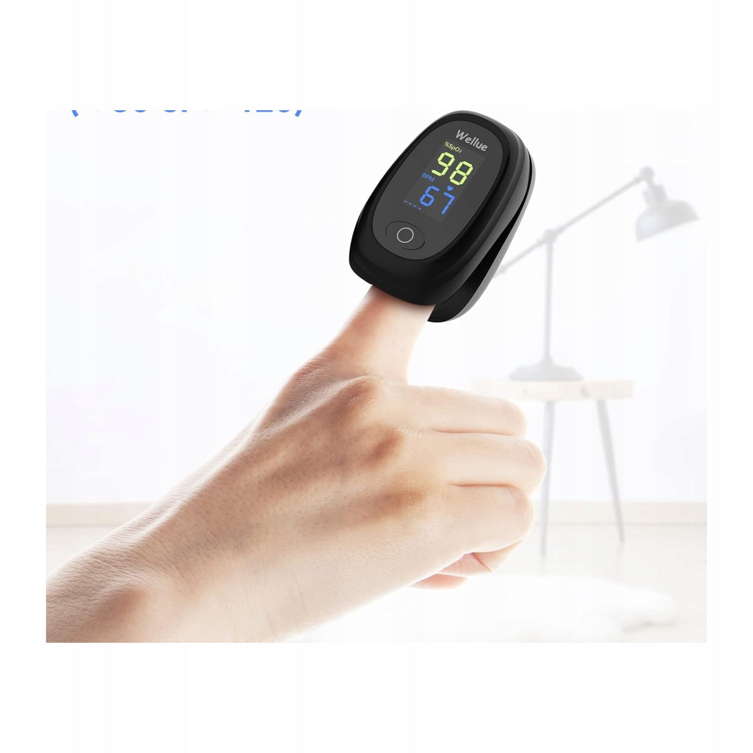 Pulse Oximeter Oxygen Saturation Meter Heart Rate Monitor Wellue Manufacturer code 5908453115928