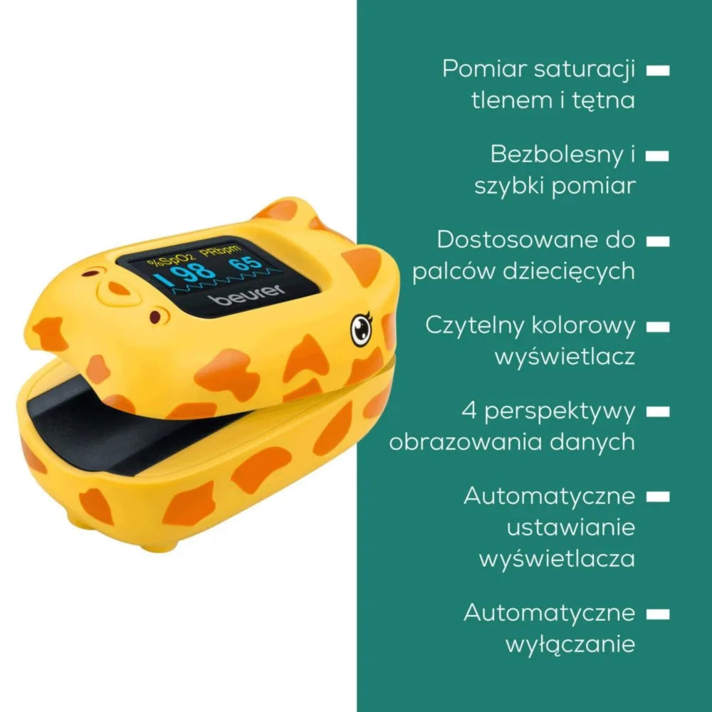 Pulse Oximeter for Children SpO2 Pulse Color Display Beurer PO 13 Kids Medical device no