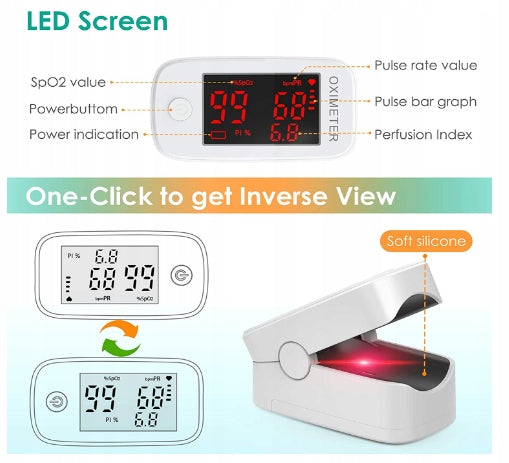 Pulse oximeter Digital finger oximeter IDOIT Medical device yes