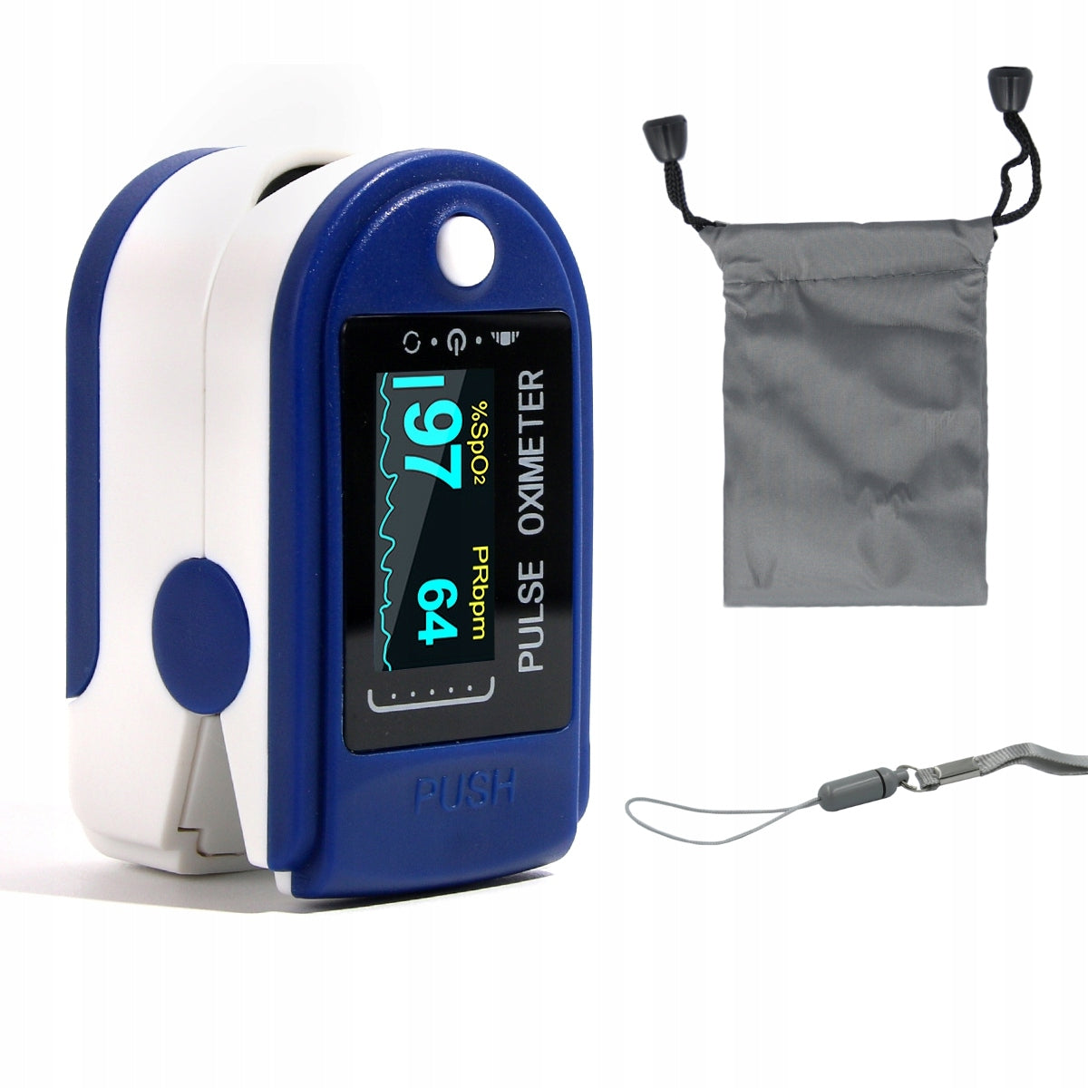Pulse oximeter Jziki JZK-301 WHITE