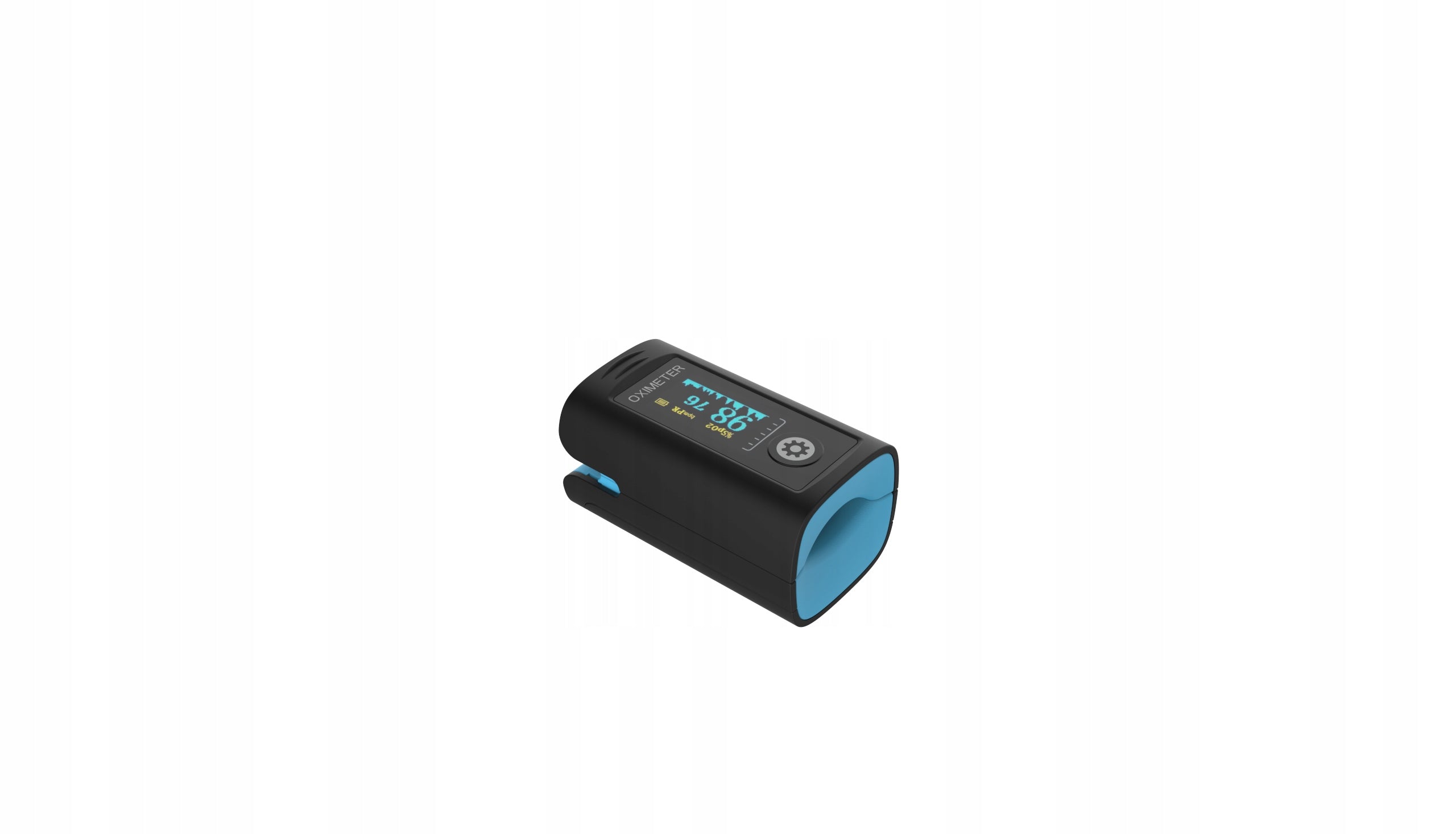 Pulsoksymetr Wellue PC-60FW Bluetooth czarny SpO2 tętno Medical device no