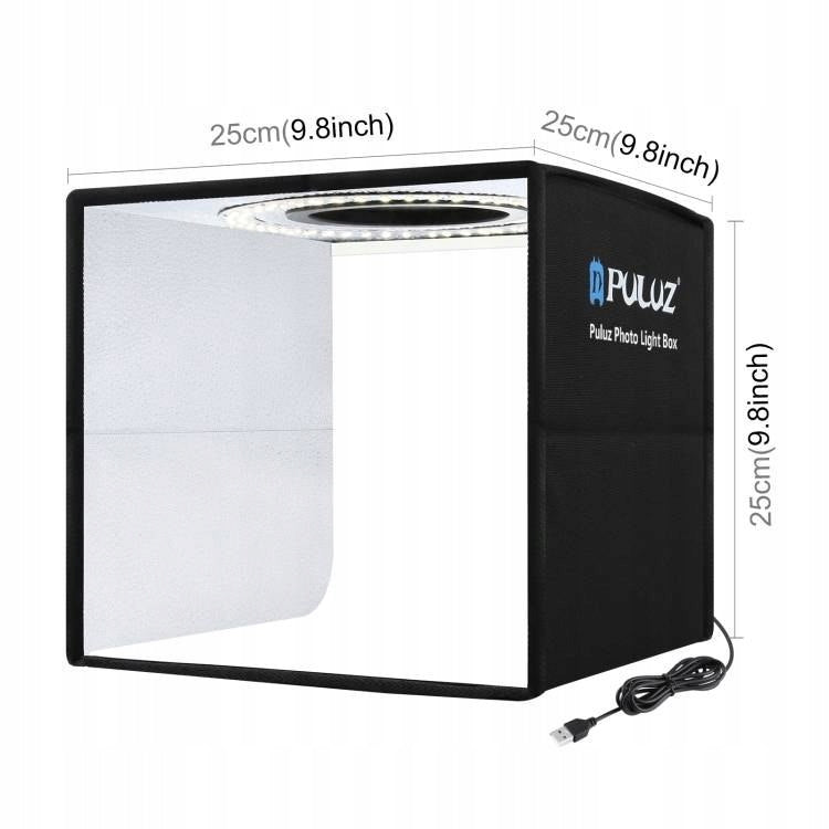 Puluz Photo Tent Shadowless LED 25cm For Product Photos Brand Puluz