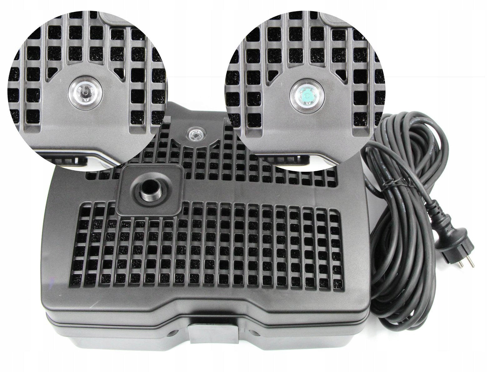 Pump fountain 2000l/h 3in1 filter UV-C lamp against algae SUNSUN CUF-5000 Product weight with unit packaging 5 kg