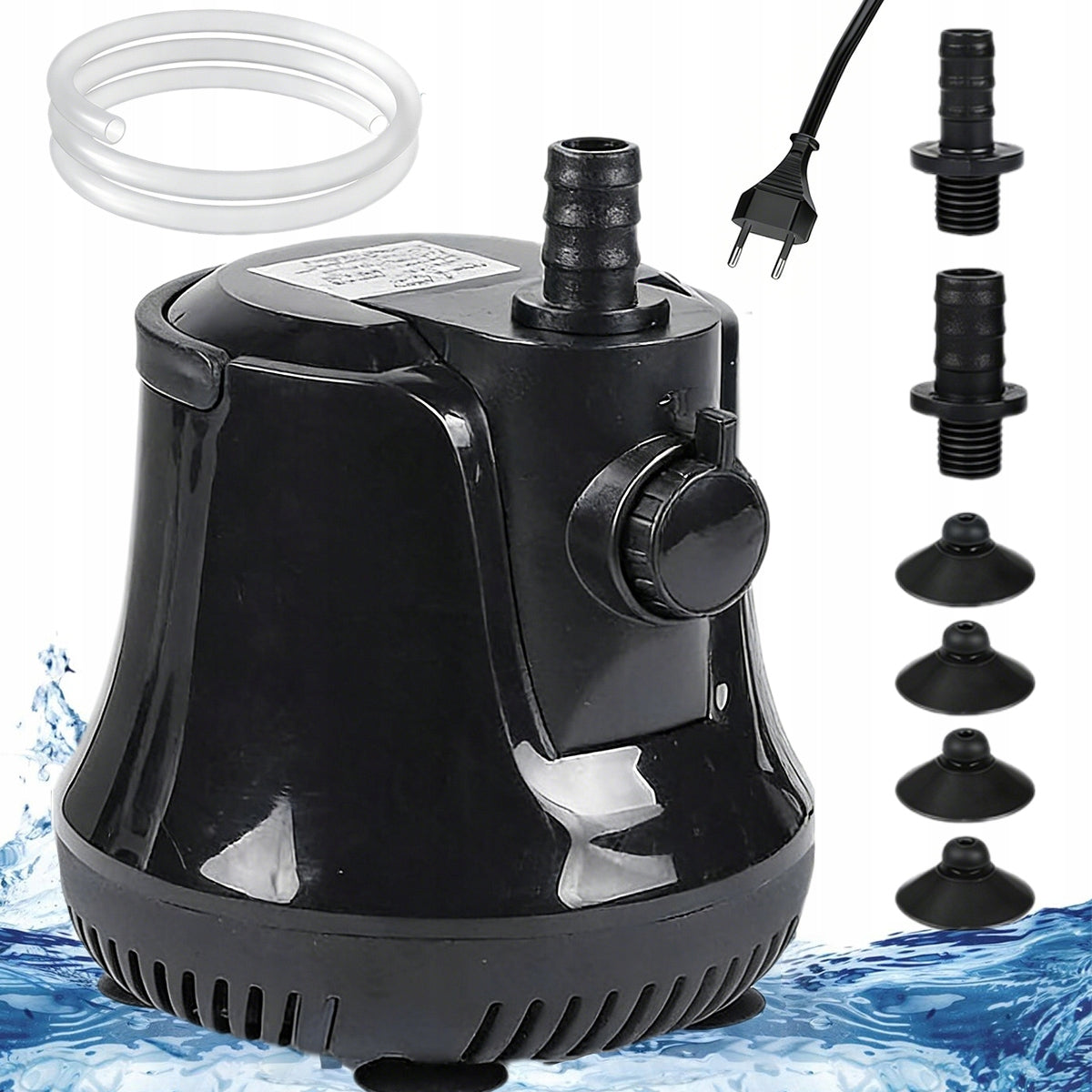 Pump with lower submersible inlet for pumping water 2000l/h