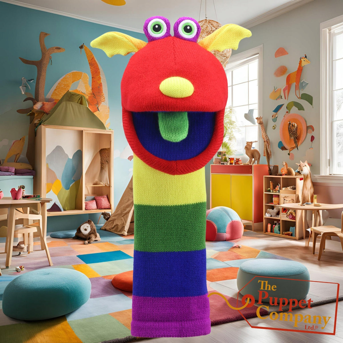 Puppet for learning to talk fun and therapy child toy for children SOX Packaging status original