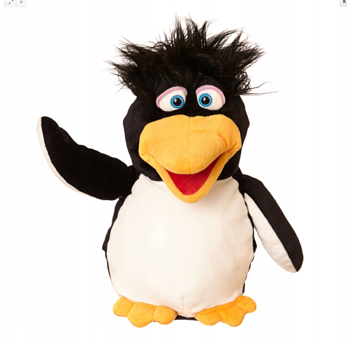 Puppet penguin Jasiek 34 cm W662