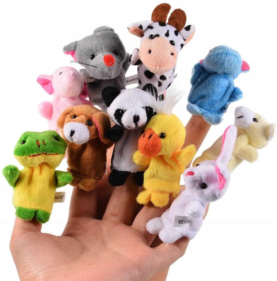 Puppets on Fingers Plush Toys Puppet 10pcs