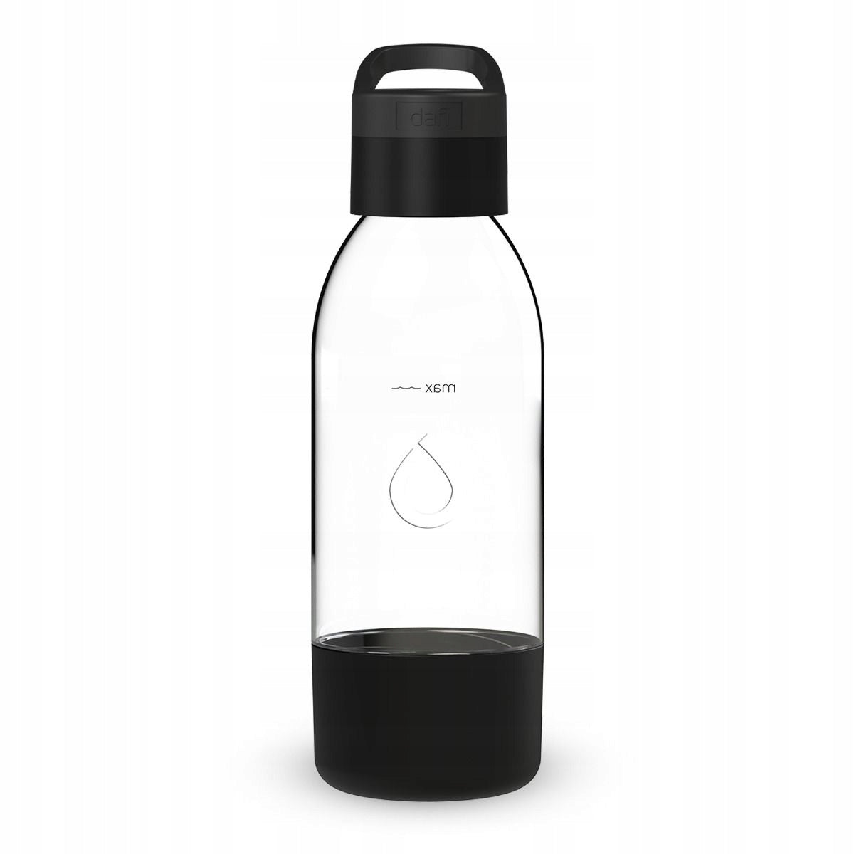 PushAir Saturator Dafi White/Silver Bottle 0,7 Syrup Bottle 0,5 Holder Brand Dafi