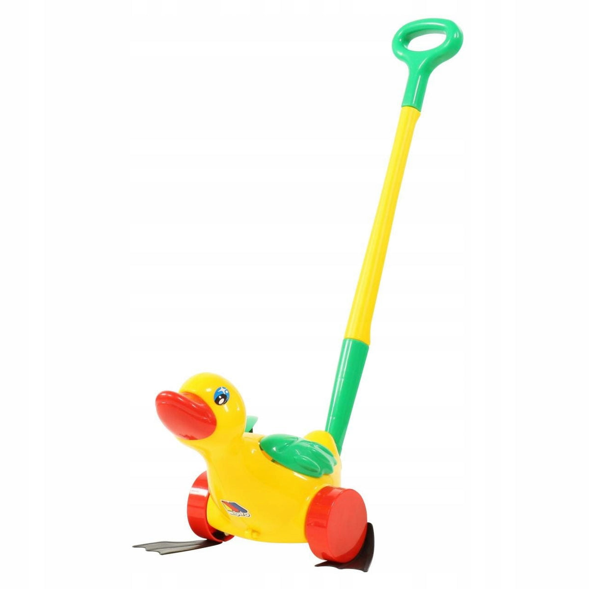 Pusher Duck with Moving Wings and Paws Packaging status original