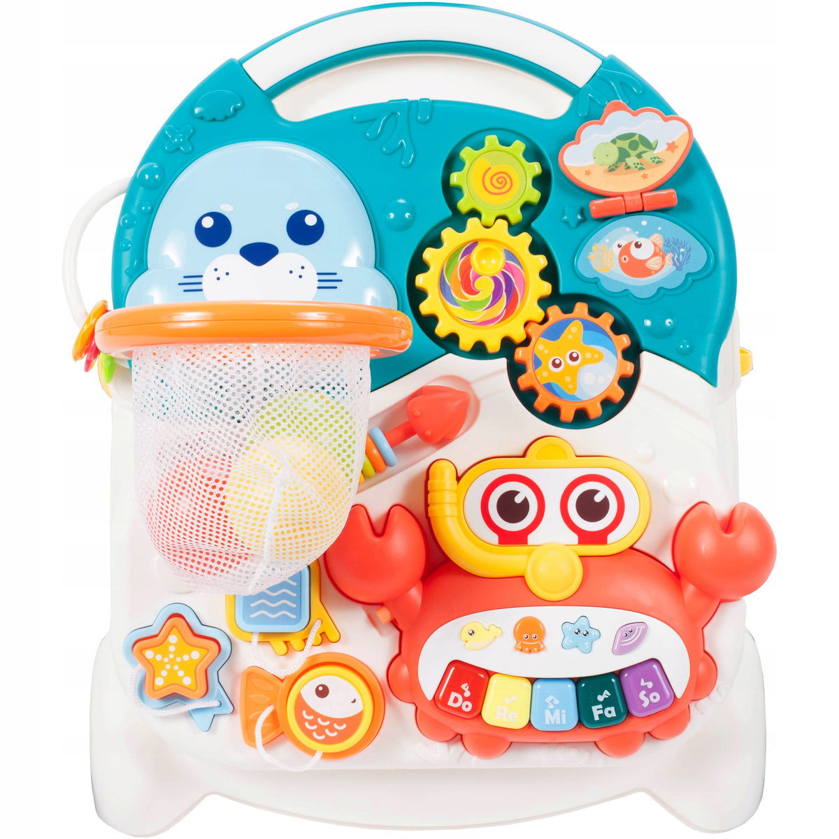 Pusher Educational Ride-On Walker Panel Basketball Set 5in1 for Child Manufacturer code 108067