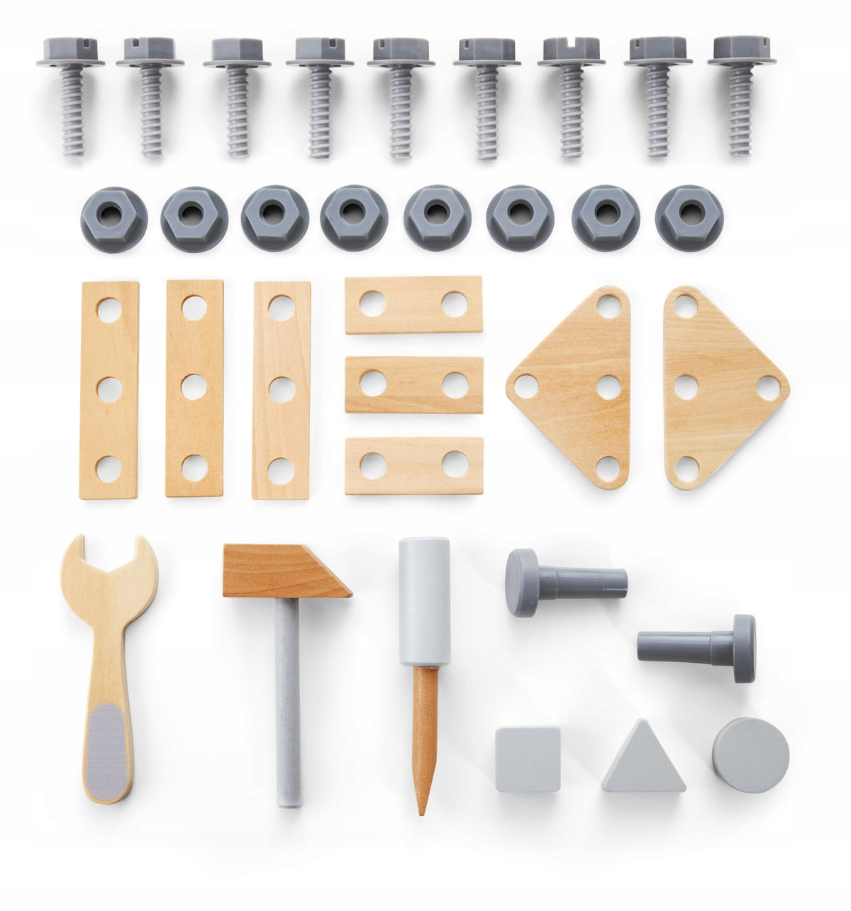 Pusher Mamabrum wooden workshop 3in1 white Brand Mamabrum