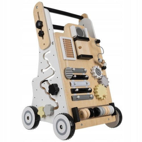 Pusher Ride-On Walker Wooden Educational Interactive Brand Kruzzel