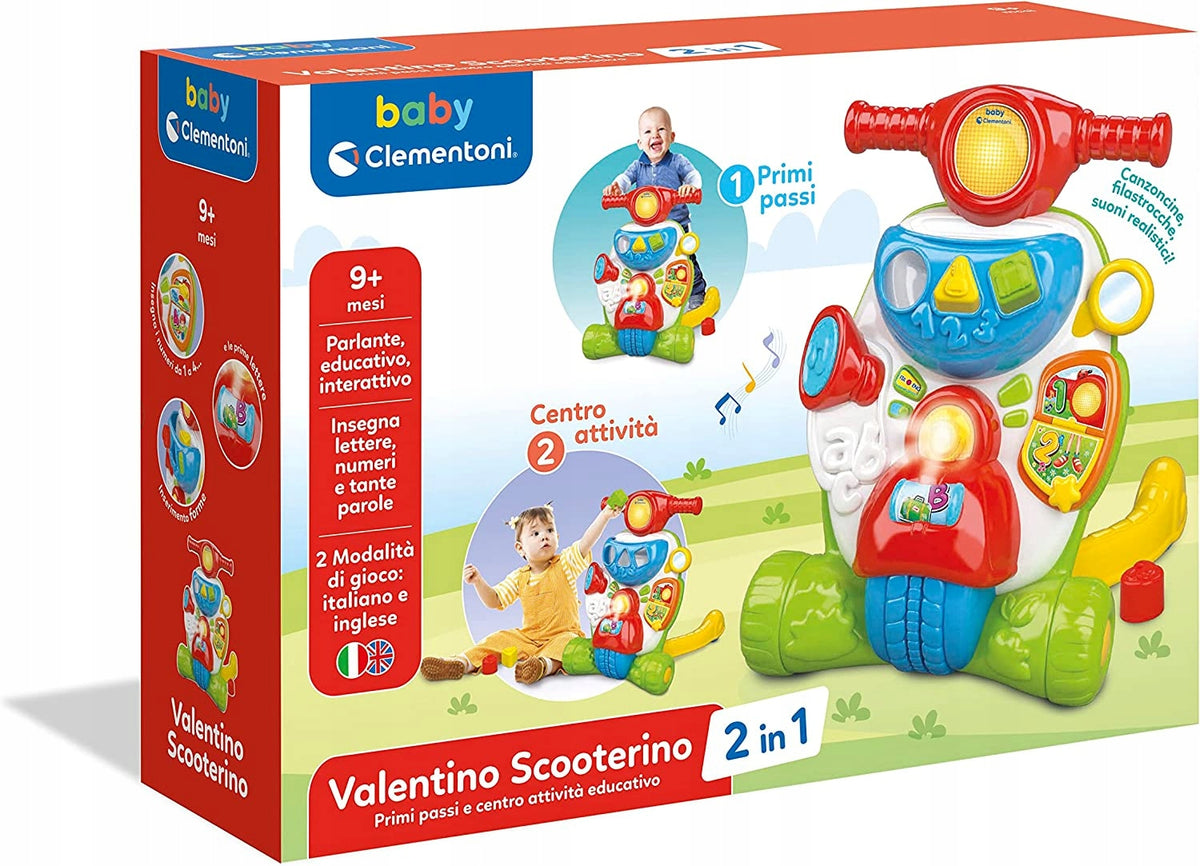 Pusher Scooter Clementoni Valentino