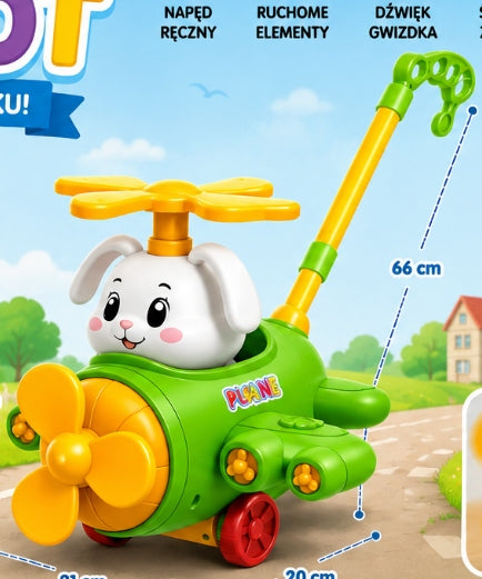 Pusher helicopter airplane 19p Manufacturer code 198-32