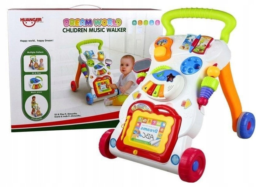 Pusher + magic drawing board 3in1