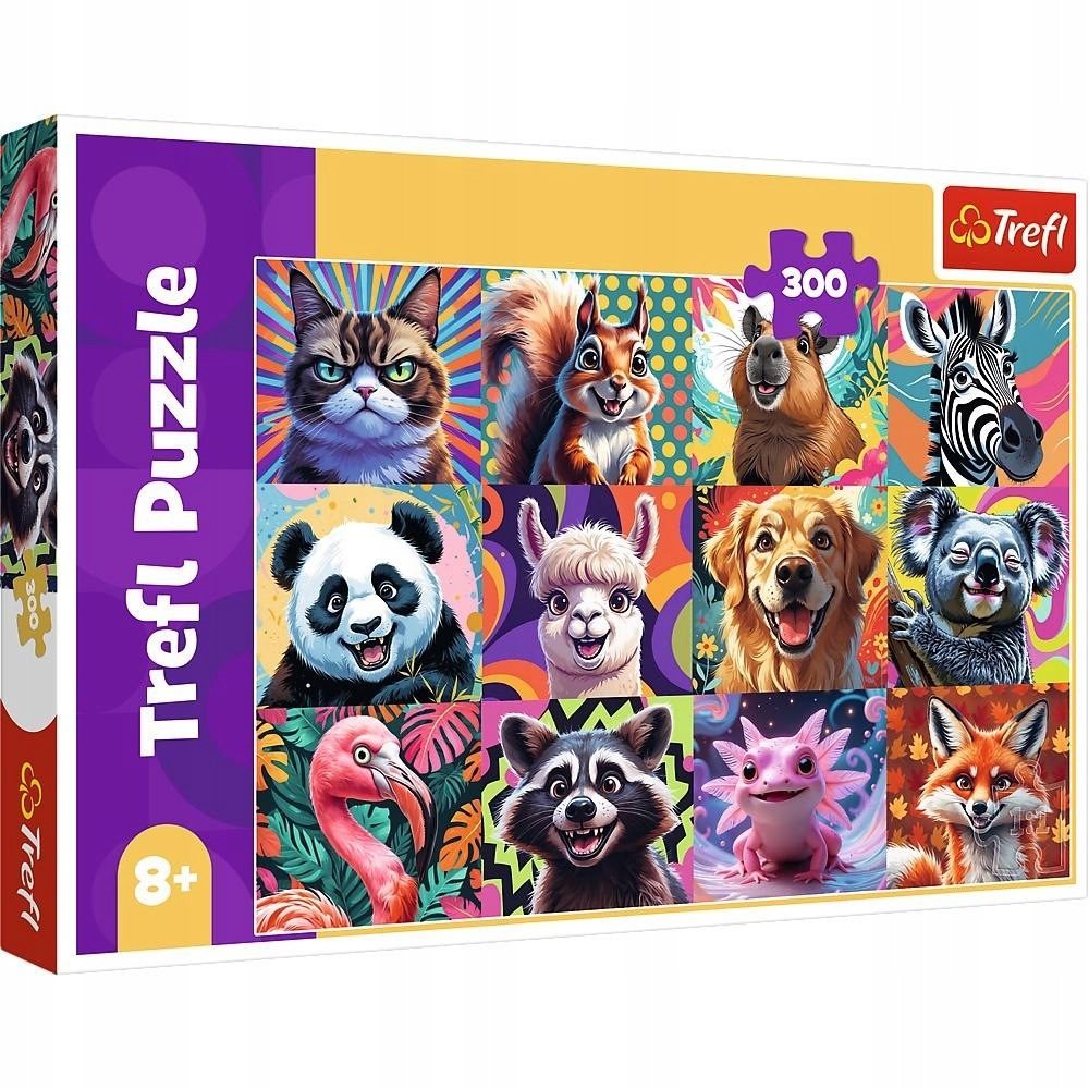 Puzzle 300 Funny village TREFL