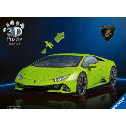 Puzzle 3D Lamborghini Huracn EVO-Verde /Ravensburger