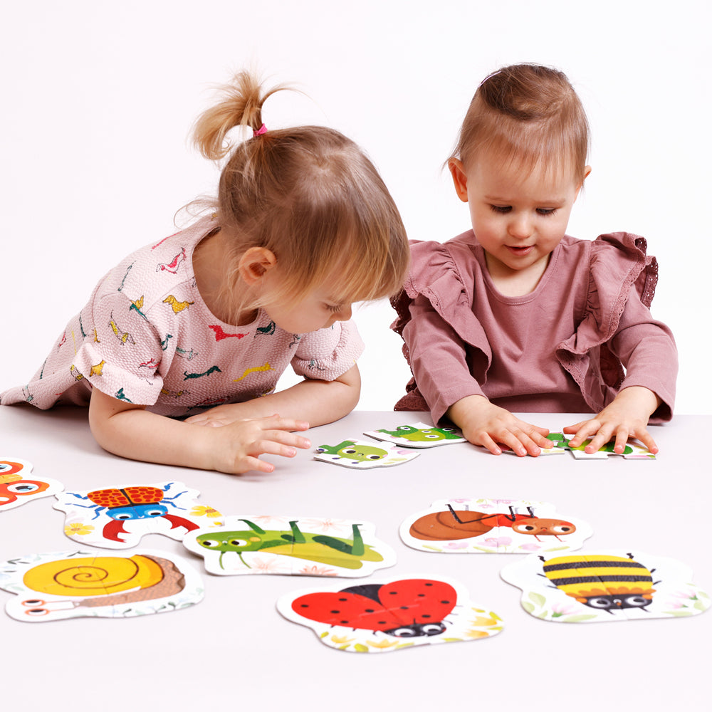 Puzzle Czuczu For Children WORMS QUADRUPLE HIT Manufacturer code układanka dla małego dziecka zestaw puzli