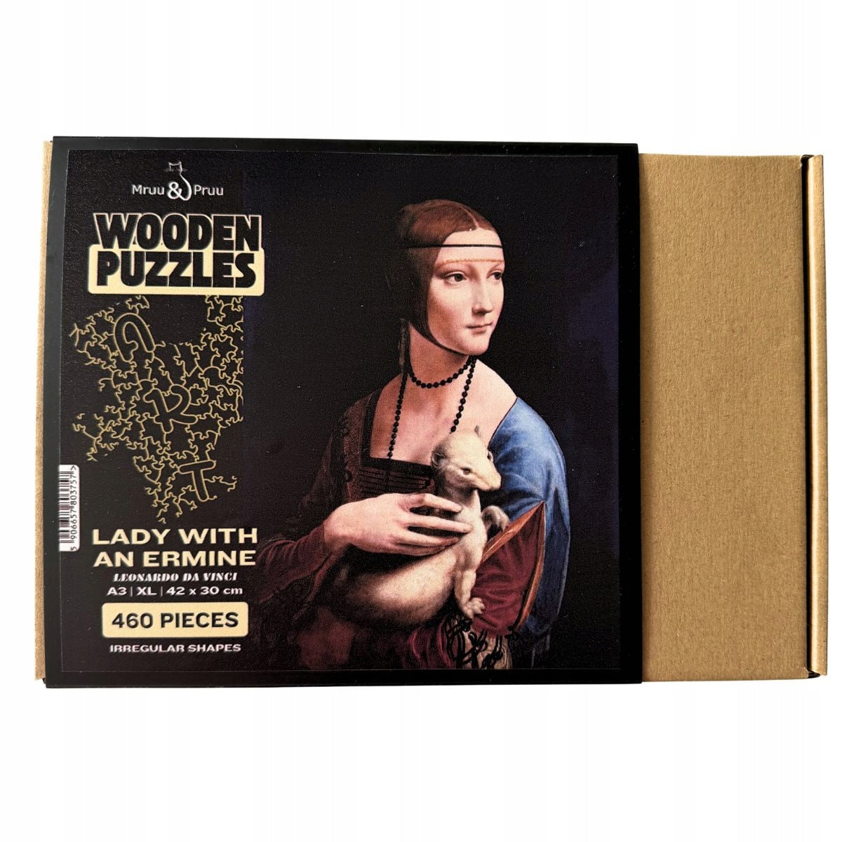 Puzzle Lady with ermine Leonardo da Vinci XL | Puzzle Picture gift Packaging status original