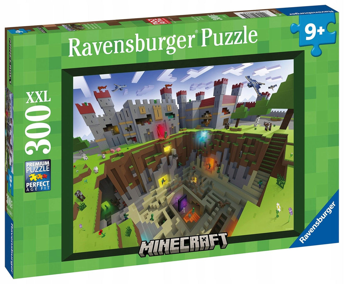 Puzzle Ravensburger Minecraft 300 elements XXL DESCRIPTION Manufacturer code 13334