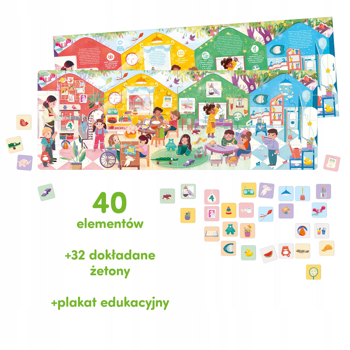 Puzzle What we do in kindergarten CzuCzu Manufacturer code 494027