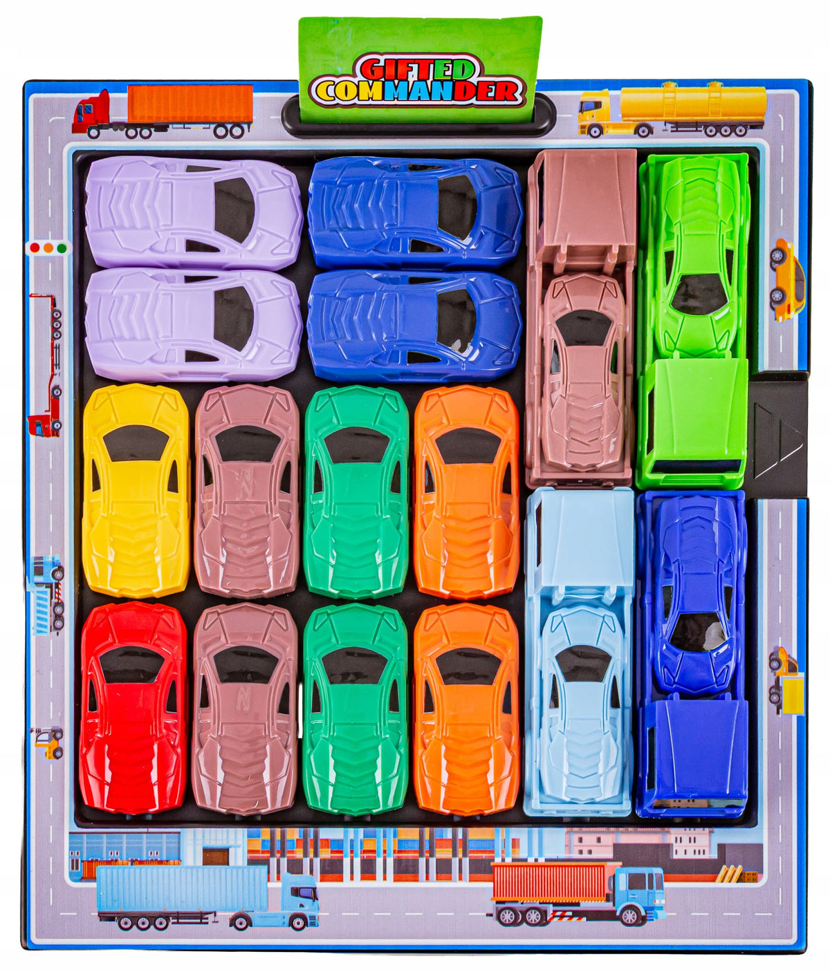 Puzzle game Clever Puzzle Sliding Get Out of the Parking Car Parking Manufacturer code 596-11