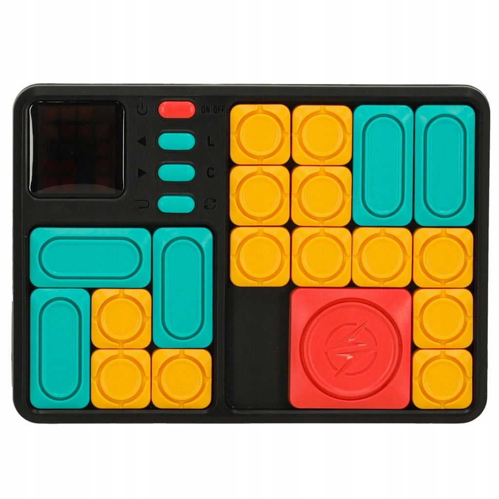 Puzzle game electronic sliding puzzle 500 levels Kik Brand Ikonka