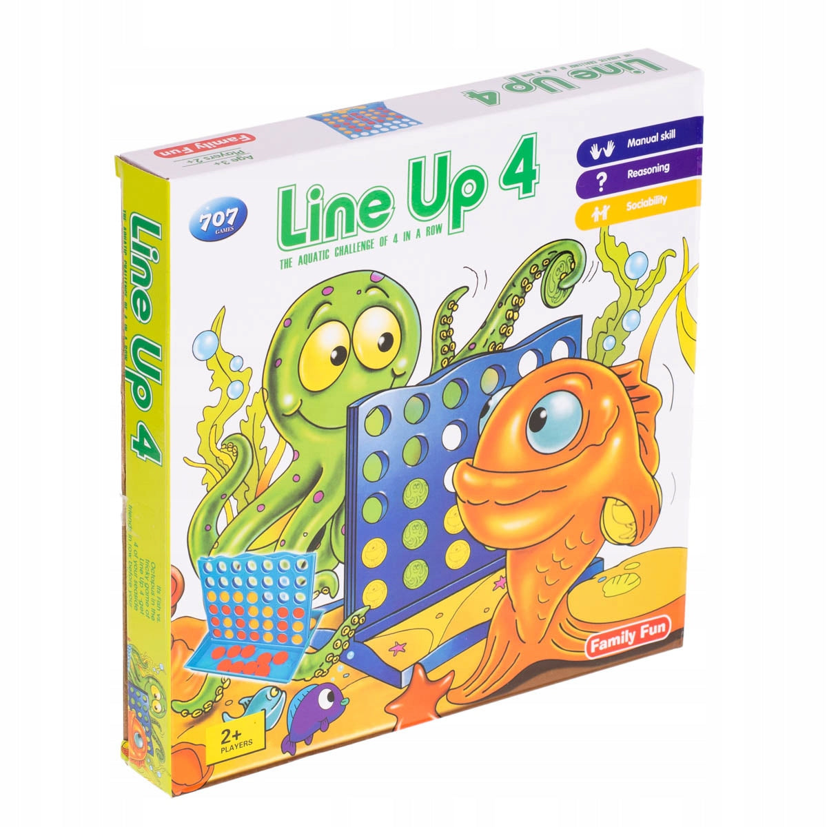 Puzzle game happy four 25x19x21cm, four in a row Manufacturer code KX6866_2