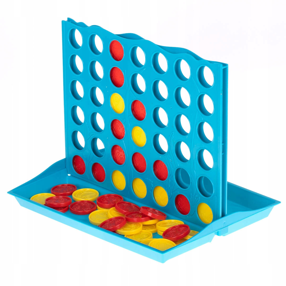 Puzzle game happy four 25x19x21cm, four in a row Packaging status original