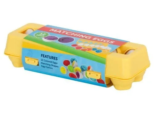 Puzzle montessori Ikonka KX5966 Eggs 12 elements