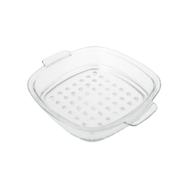 Pyrex parní nástavec 26x26 cm + poklice skleněné síto pro vaření v páře Manufacturer code PYREX 26x26+ víko