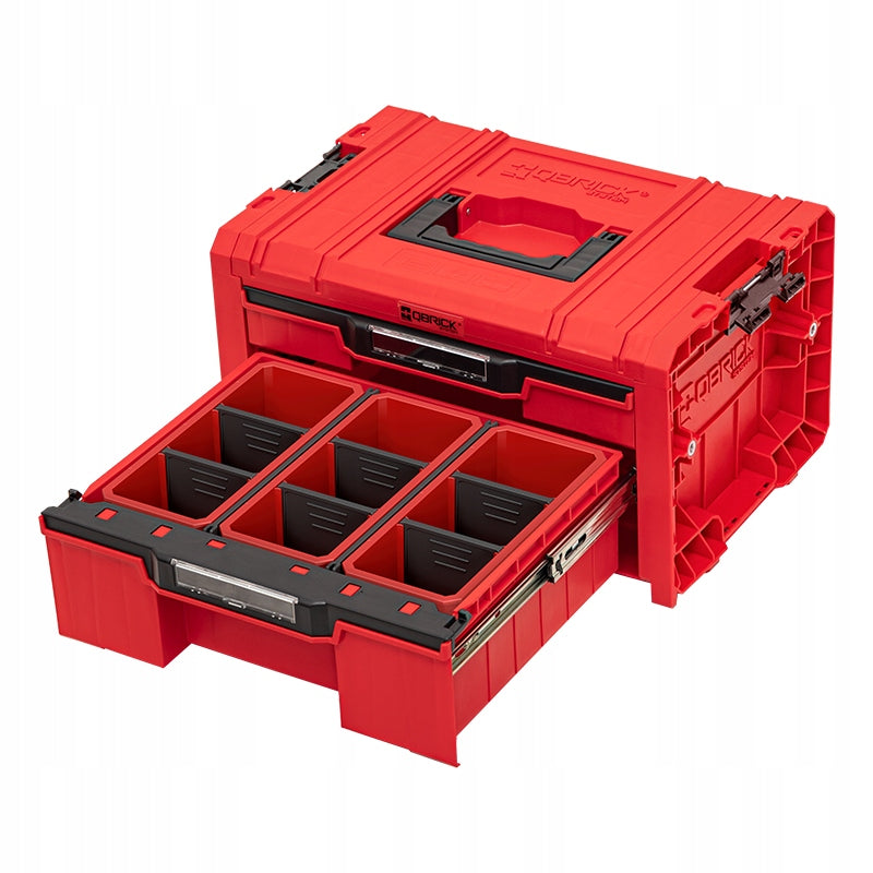 QBRICK PRO DRAWER 2 TOOLBOX ORGANIZER TOOL BOX WITH DRAWERS EAN (GTIN) 5901238257486