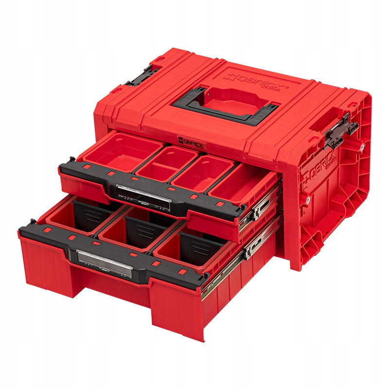 QBRICK PRO DRAWER 2 TOOLBOX ORGANIZER TOOL BOX WITH DRAWERS