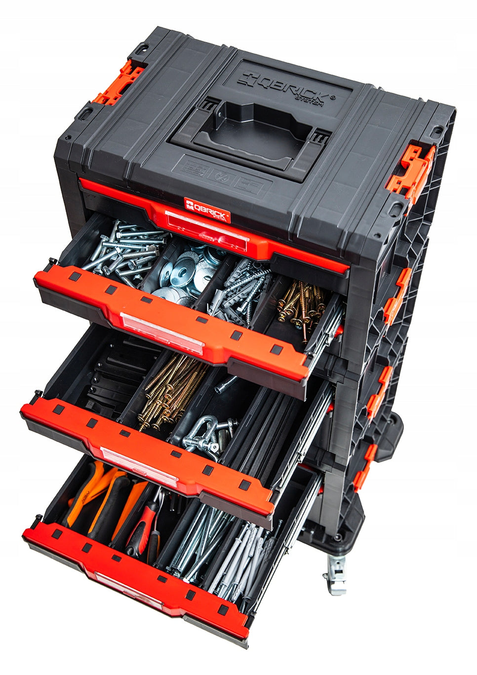 QBRICK SYSTEM PRO Drawer Workshop Set 1 2.0 tool box on wheels Packaging status original