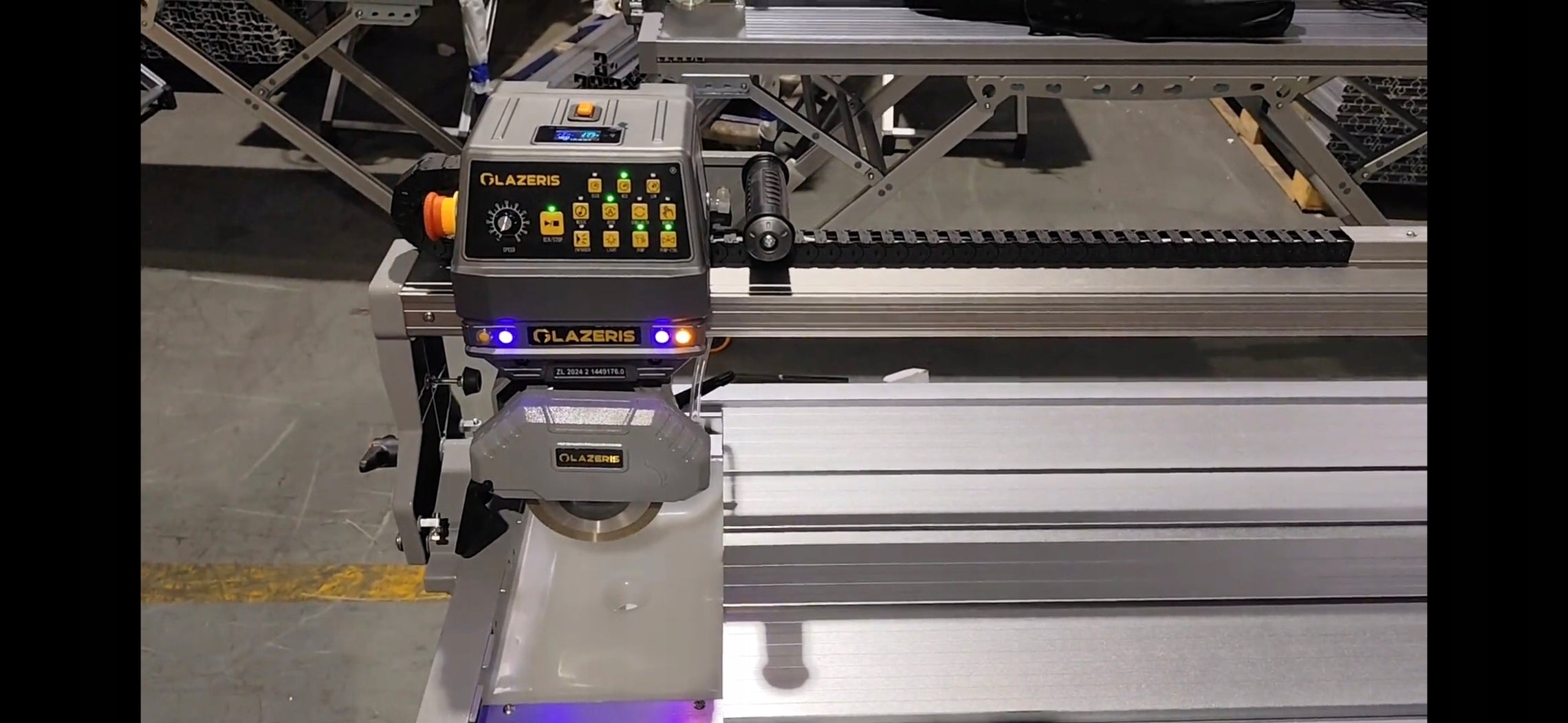 QL-ZD 1200 GLAZERIS wet glaze stoneware cutter (QX ZD 1200) Packaging status original