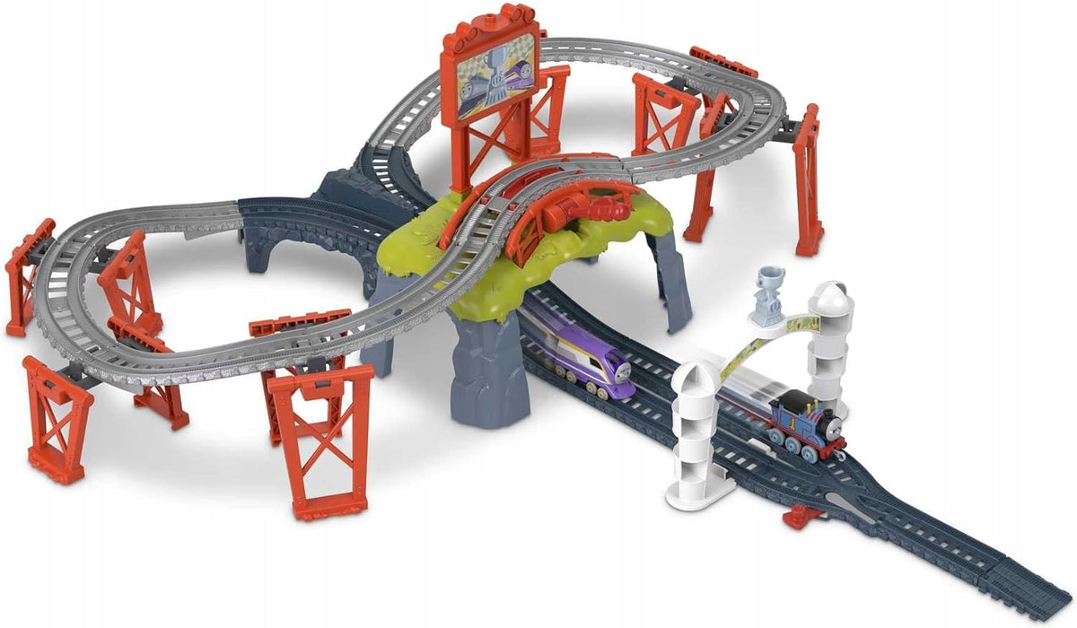 QUEUE TOMEK TRACK SET RACE FOR THE HYDROGEN CUP + 2 LOCOMOTIVES HFW03 Manufacturer code HFW03